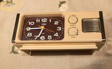  orologio da tavolo o sveglia anni70 con 8 melodie