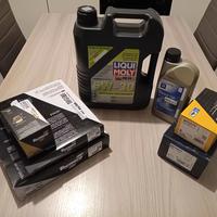 ricambi per cambio olio filtri più pastiglie freni