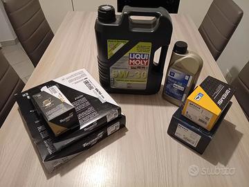 ricambi per cambio olio filtri più pastiglie freni