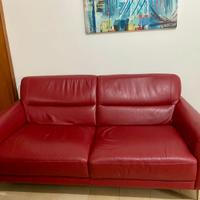 Divano in pelle