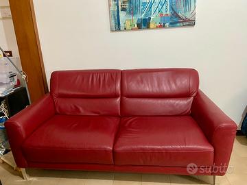 Divano in pelle
