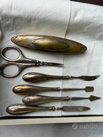 Set cura unghie epoca primi 1900 (circa)