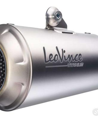 Scarico Leovince LV-10 TITANIUM universale Ø 60 mm
