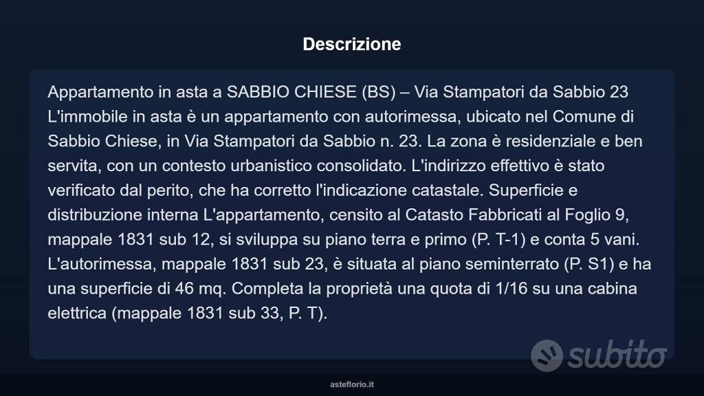 Appartamento – Sabbio Chiese, Pavone - Vista 3