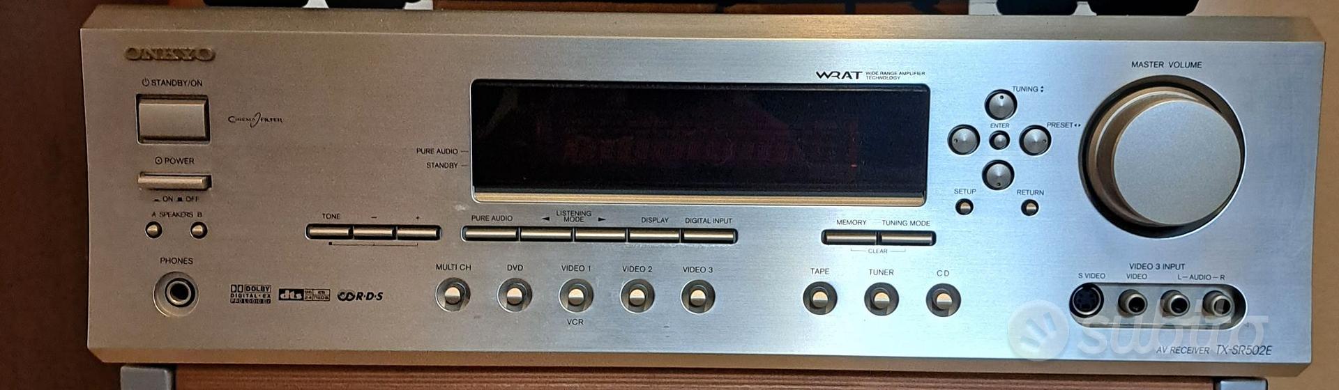 ONKYO TXSR502E + SET WHARFEDALE 5.1 Audio/Video In vendita a Monza e