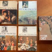 Lotto 5 Libri sui pittori di Giuseppe Argentieri