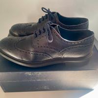 Scarpe in pelle blu Boggi Milano
