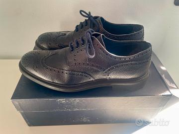 Scarpe in pelle blu Boggi Milano