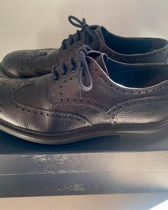 Scarpe in pelle blu Boggi Milano