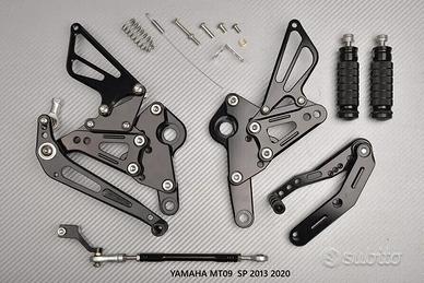 Pedane arretrate YAMAHA MT09 / SP 2013 - 2020