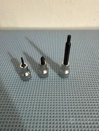 Chiavi bussola attacco mezzo set 3 pz