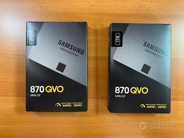 SSD Samsung 870 QVO 1TB – NUOVI – 1 SIGILLATO – Co