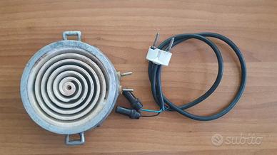 Fornello vintage con piastra spirale