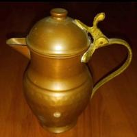 TEIERA IN RAME  / OTTONE VINTAGE RETRÒ ANTICA