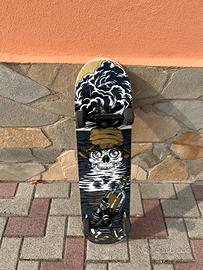 Skateboard Oxelo MID 5 Skull - Buone Condizioni
