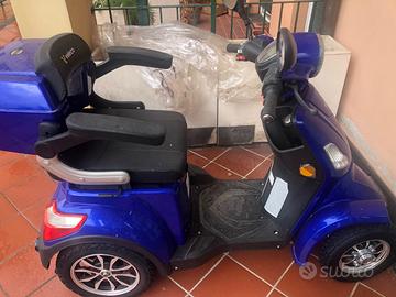 Quadriciclo veleco per anziani e disabili