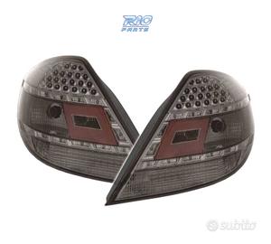 FANALI MERCEDES SLK R171 LED FONDO CROMATO AFFUMIC