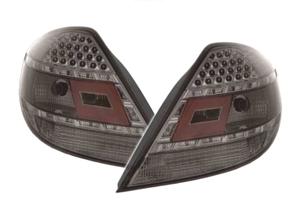 FANALI MERCEDES SLK R171 LED FONDO CROMATO AFFUMIC