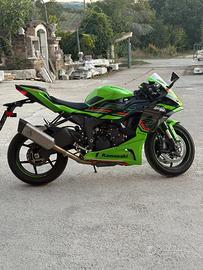 Moto sportiva Kawasaki ninja 636 zx6r del 2024