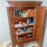 Armadio in legno massello 