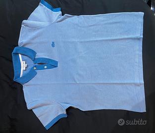POLO LACOSTE AZZURRA, TAGLIA 4/ M