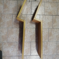 Mensole "radice" in betulla