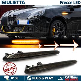 Frecce LED Dinamiche Laterali per Giulietta Nere