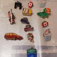 spille pins anni 80 