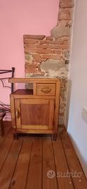 Comodini legno massello - arte povera