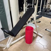 Panca 45 con supporti bilanciere