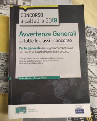 Avvertenze Generali per tutte le classi di c 2019
