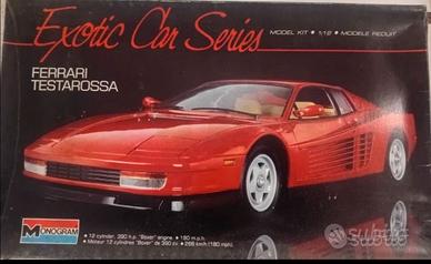 Kit Monogram Ferrari Testarossa Scala 1/12
