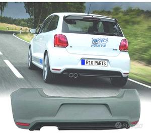 PARAURTI POSTERIORE VOLKSWAGEN VW POLO 09-14 LOOK 