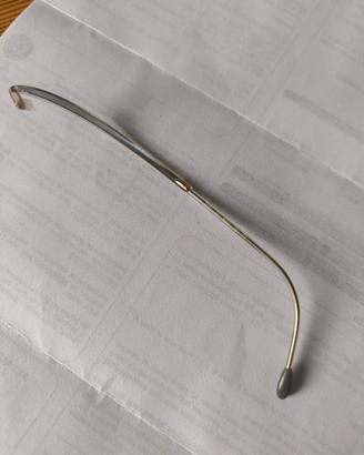 asta  destra occhiali silhouette 