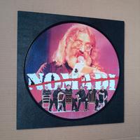 Vinile 33 giri a quadro omaggio ai Nomadi 