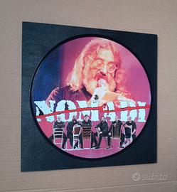 Vinile 33 giri a quadro omaggio ai Nomadi 