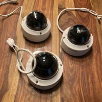 Ip camera dome HIKVISION 3 pezzi POE