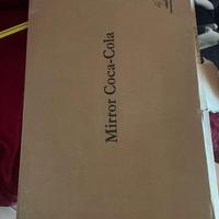 Quadro specchio bar cocacola