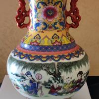 Antico vaso in porcellana QianLong Chien-lung impe