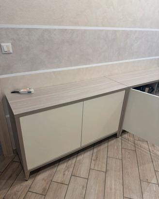 Credenza Madia Moderna Bicolore 🛋️