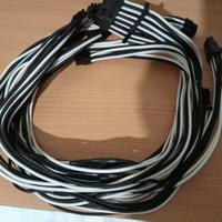 set cavi sleeve  corsair modulari - RM - HX - AX