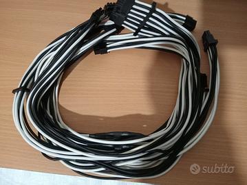 set cavi sleeve  corsair modulari - RM - HX - AX