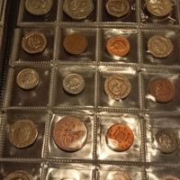 Lotto 25 monete Inghilterra Elisabetta II