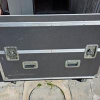 flyght case, contenitore per: mixer,tv,pianola,ecc
