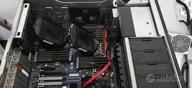 HP Workstation Z820 • 2x E5-2643 • NON SI ACCENDE