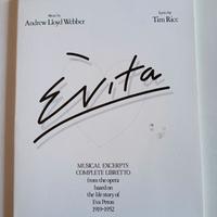 Evita (musical) spartito e libretto