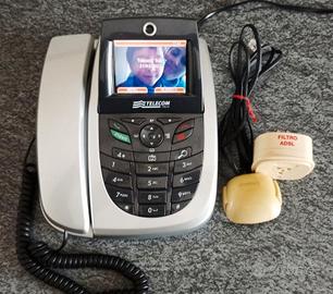 Coppia Videotelefoni Telecom vintage anni 90