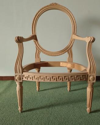 Poltroncine legno Grezzo da Verniciare e Imbottire