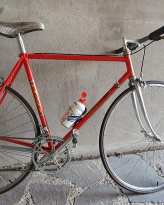 Ex bici da corsa trasformata per passeggio