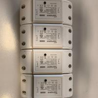 Lotto 4 Sonoff Basic + 2 Supporti Barra DIN